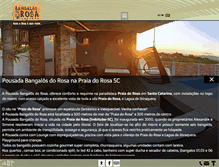 Tablet Screenshot of bangalosdorosa.com.br